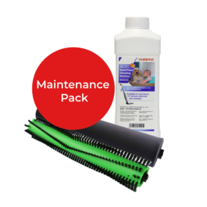 HIZERO Maintenance Pack - Cleaning roller, Brush roller & Solution 1L